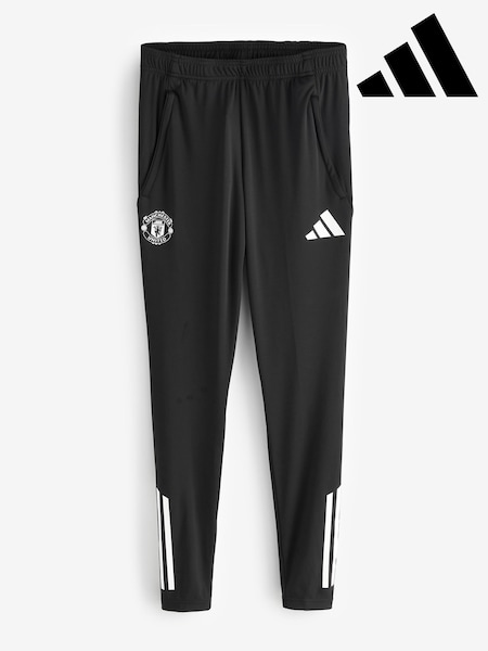 adidas Black/Purple Manchester United Tiro 25 Competition Training Joggers (AY7974) | €69