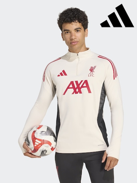 adidas White Liverpool FC Tiro 25 Competition Training Top (AY7981) | AED379