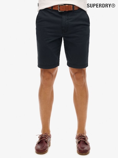 Темно-синій - Superdry Офіцер Чіно Шорти (AY8040) | 2 704 грн