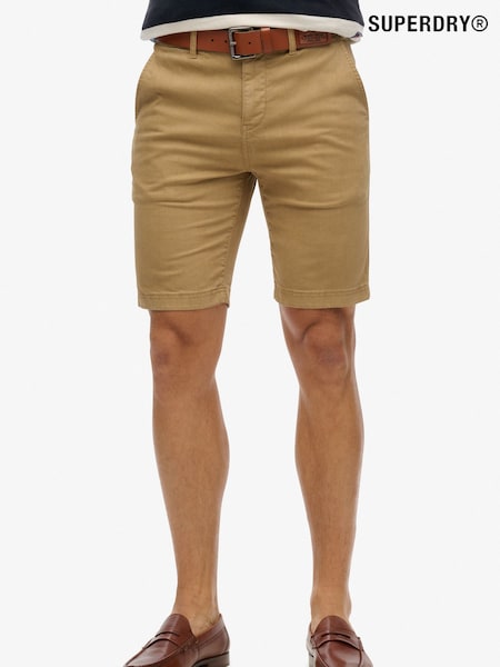 Superdry Natural Officer Chino Shorts (AY8045) | R$ 445