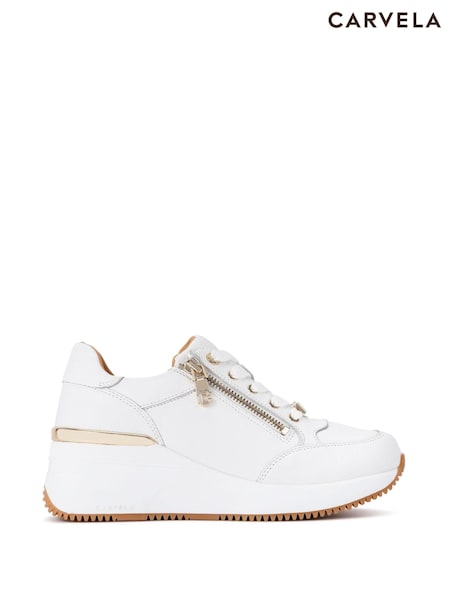 Carvela Skyline Wedge White Sneakers (AY8115) | 9,553 UAH