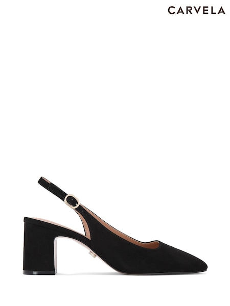 Carvela Black Sofia Sling Shoes (AY8144) | ₪498