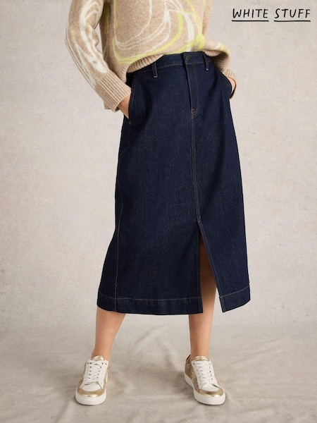 White Stuff Allie Denim Midi Skirt (AY8177) | €102
