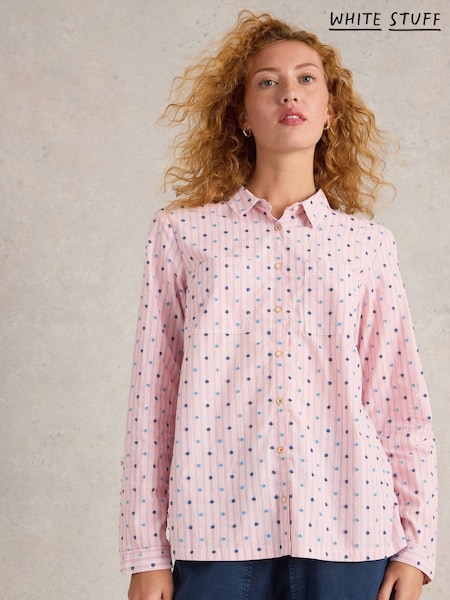 White Stuff Red Sophie 100% Organic Cotton Shirt (AY8189) | 2,944 UAH