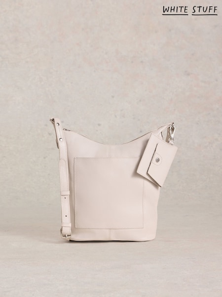 White Stuff White Fern Leather Cross-Body Bag (AY8195) | €92