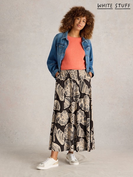 White Stuff Jada Jersey Maxi Skirt (AY8205) | ‏320 د.إ.‏