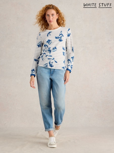 White Stuff Natural Clara T-Shirt (AY8216) | AED102