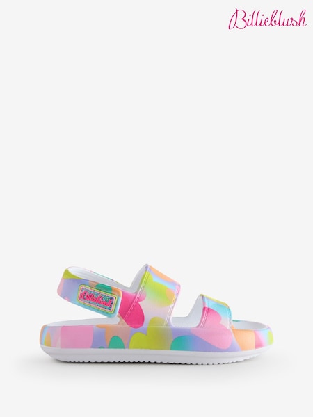 Billieblush Pink Logo Sandals (AY8290) | ₪326