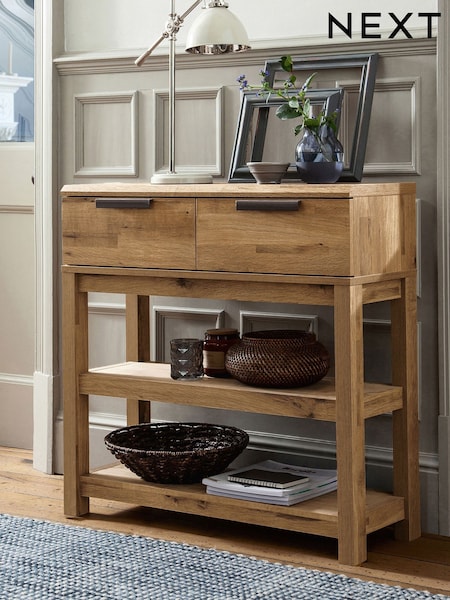 Bronx Oak Effect Console Table (AY8379) | 316 €