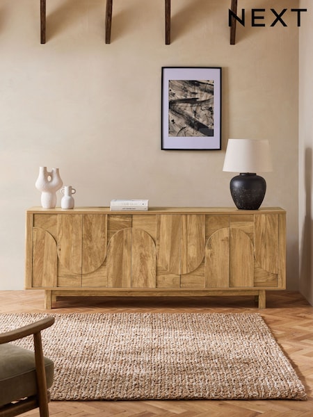 Natural Arches Mango Wood Effect Sideboard (AY8395) | €736