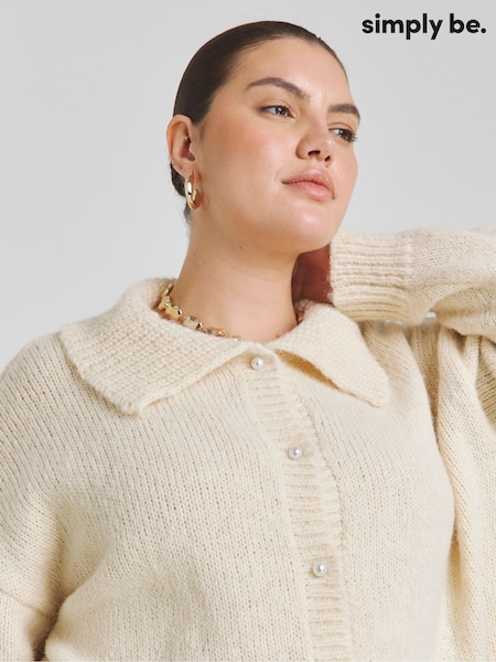 Simply Be Collar Cardigan (AY8426) | € 32
