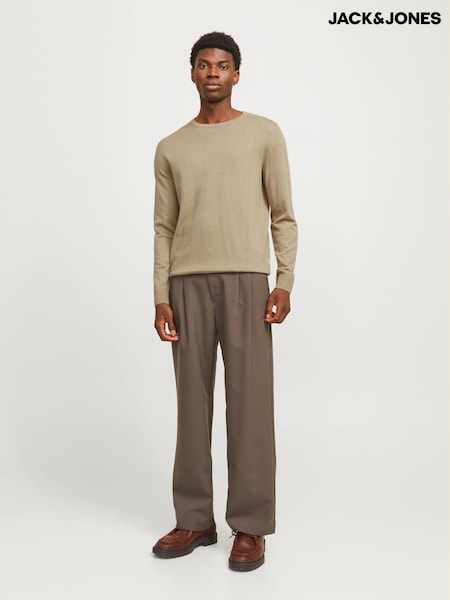 JACK & JONES Knitted Crew Neck Jumper (AY8474) | 133 LEI