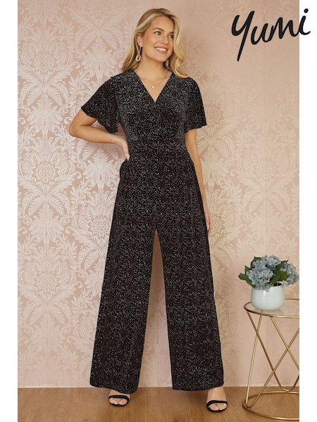 Yumi Sparkle Velvet Jumpsuit (AY8519) | 113 €
