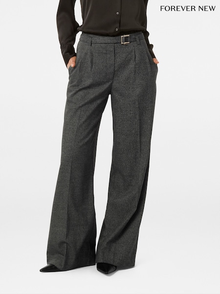 Forever New Charlie Belted Wide Leg Pants (AY8549) | 312 LEI