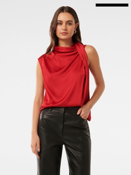 Forever New Issa High Neck Top (AY8571) | 208 LEI