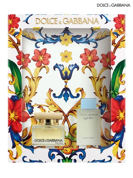 Dolce & Gabbana The One Eau de Parfum 5ml & Light Blue Eau de Toilette 5ml Mini Gift Set (AY8664) | €32