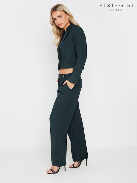 Pixiegirl Petite Tailored Tab Wide Leg Trousers (AY8786) | €61