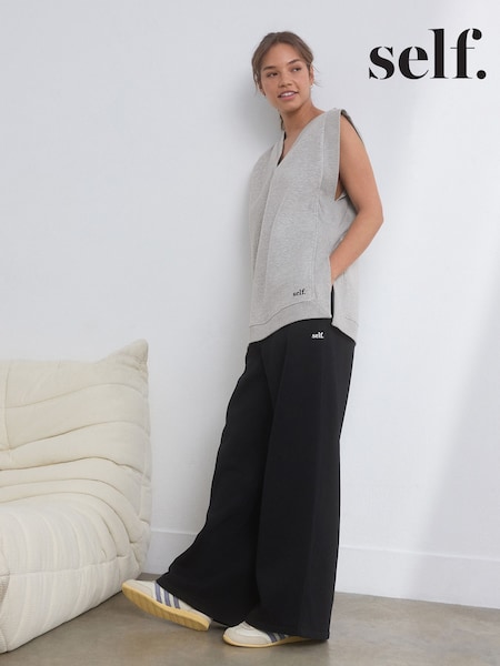 self. Grey Sweatshirt Tank Top (AY8817) | AZN 63