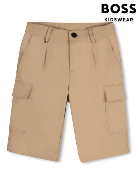 BOSS Natural Cargo Pocket Chino Shorts (AY8887) | €129