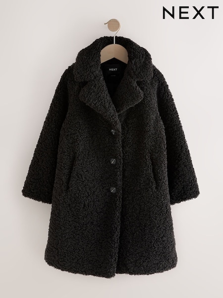 Black Borg Over Coat (3-16yrs) (AY8947) | 178 QAR - 228 QAR
