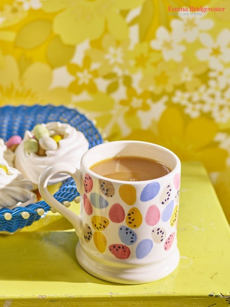 Emma Bridgewater Cream Mini Eggs 1/2 Pint Mug (AY8970) | $40