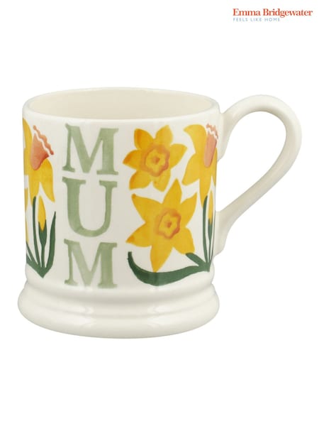 Emma Bridgewater Cream Daffodil Mum 1/2 Pint Mug (AY8976) | €35