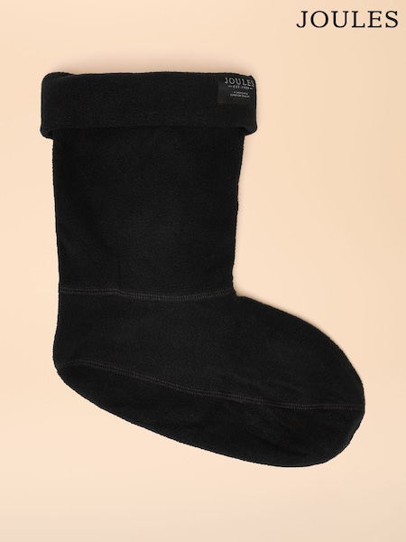 Joules Pemberton Black Mid Fleece Welly Sock (AY9022) | €23.95