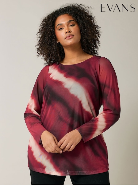 Evans Red Mesh Swing Top (AY9035) | €52