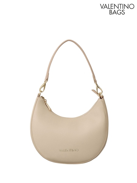 Valentino Bags Cream Alexia Shoulder Bag With Detachable Logo Strap (AY9039) | €222