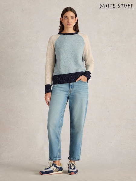 White Stuff Colourblock Nep Jumper (AY9118) | €65