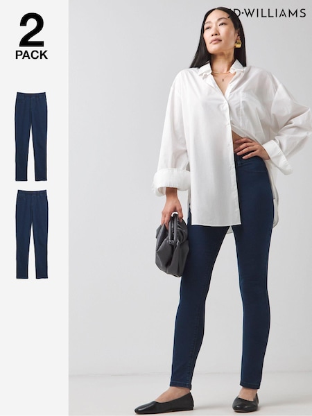 Blau - JD Williams Slim Jeggings 2 Pack (AY9155) | 33 €