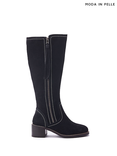 Moda in Pelle Rodell Chunky Side Zip Long Boots (AY9176) | BGN 577