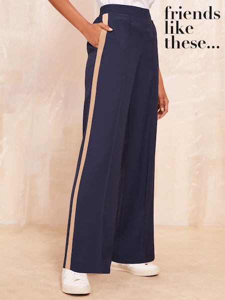 Friends Like These Side Stripe Utility Trousers (AY9272) | 253 LEI