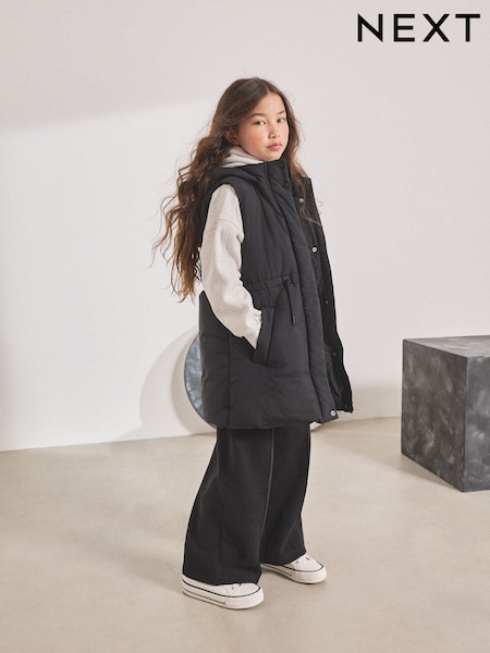 Black Padded Gilet (3-16yrs) (AY9306) | AED163 - AED213