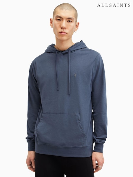 AllSaints Blue Brace Oth 100% Cotton Hoodie (AY9331) | €92