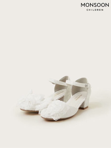 Monsoon Bow Lace Two-Part Heels (AY9397) | 209 LEI - 238 LEI