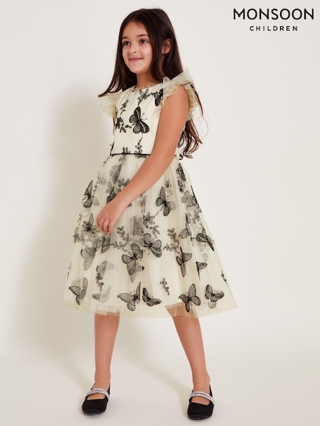 Monsoon Savannah Monochrome Butterfly Dress (AY9399) | ‏398 د.إ.‏ - ‏ 469‏ د.إ.