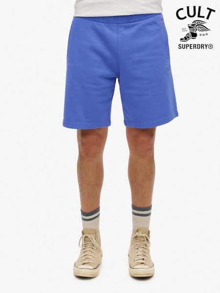 Синий - Superdry Essential Logo Jersey Shorts (AY9463) | €61
