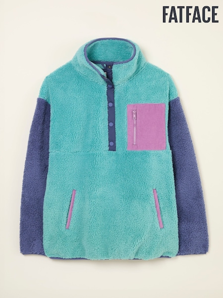 FatFace Colourblock Half Neck Fleece (AY9500) | €102