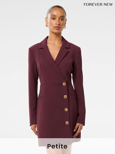 Forever New Purple Billie Petite Wrap Blazer Dress (AY9534) | €59