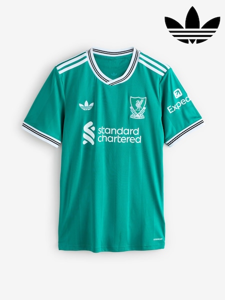 adidas Green Liverpool FC 25/26 Third Jersey (AY9623) | R$ 840