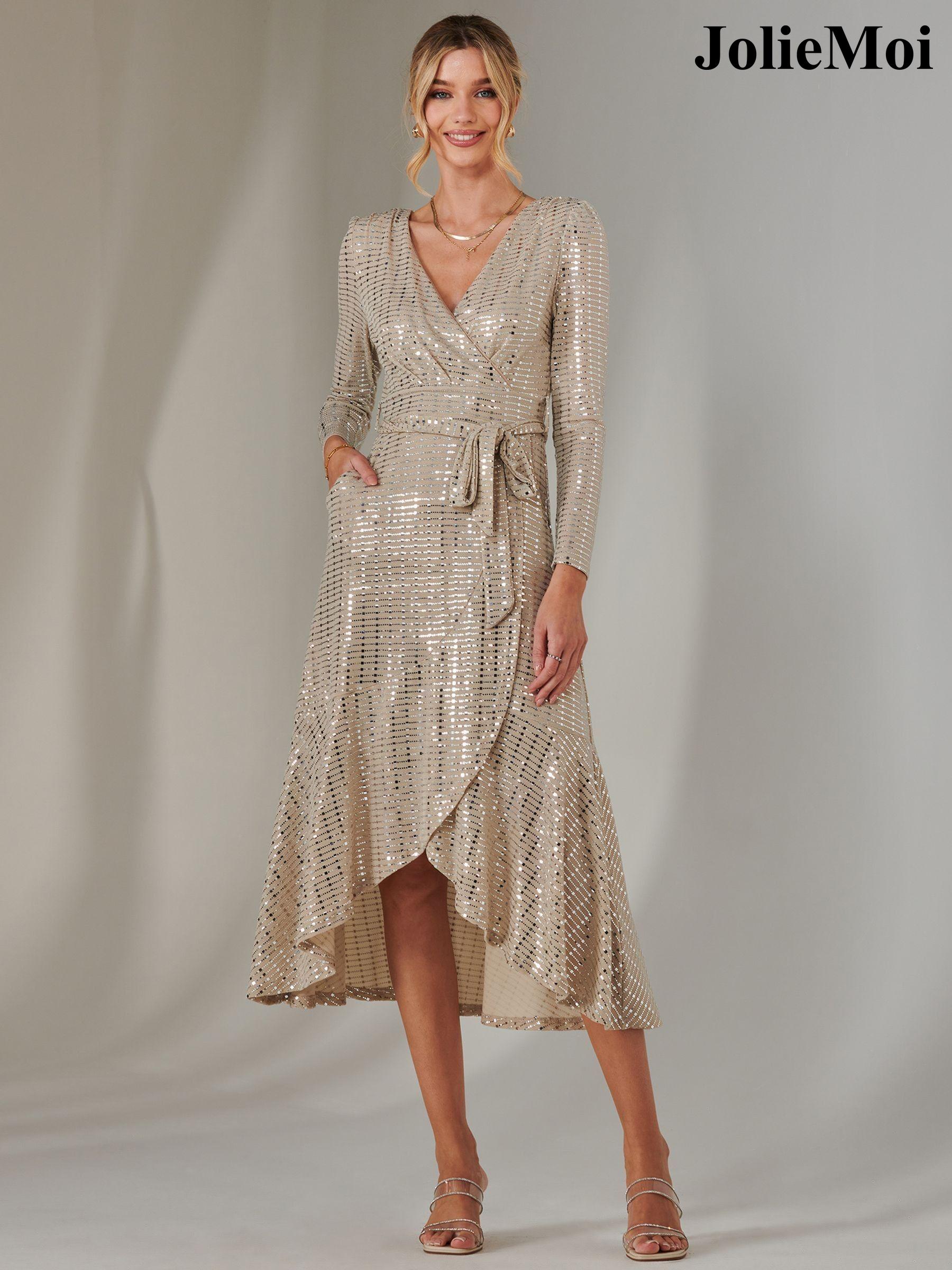 Women s Belted Maxi Long Sleeve Dresses Next Germany