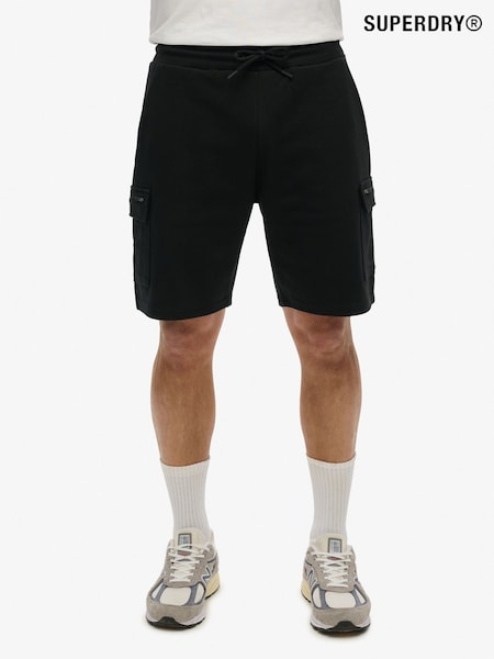 Superdry Black Tech Logo Cargo Shorts (AY9759) | €76