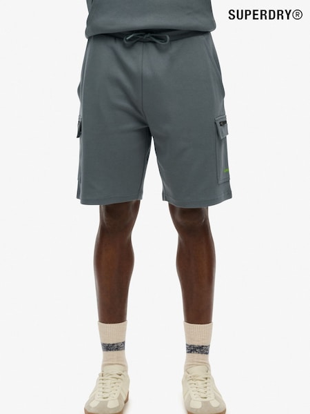 Superdry Blue Tech Logo Cargo Shorts (AY9760) | AZN 125