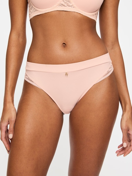 Розовый - KBX Charlotte Brushed Brazilian Knickers (AY9848) | €16
