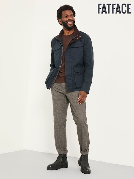 FatFace Filby Navy Four Pocket Jacket (AY9986) | AED728