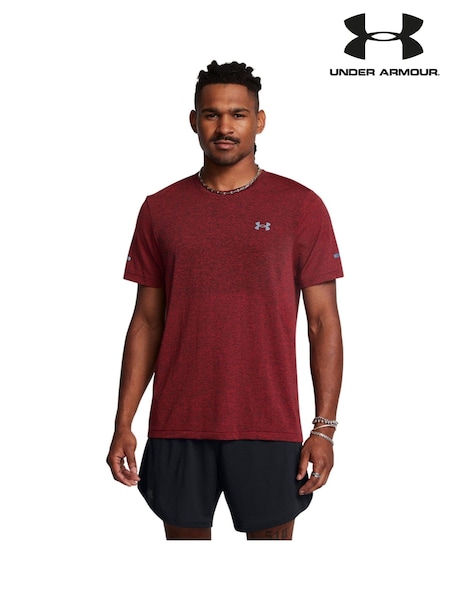 Under Armour Red Seamless Stride T-Shirt (B00037) | €33