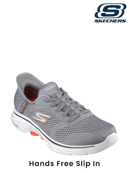 Gris - Skechers Go Walk 7 Slip In Trainers (B00116) | 133 €