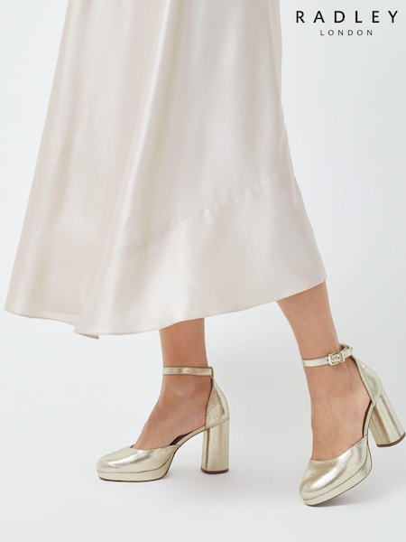 Radley London Archer Crescent 2 Part Platform Heels (B00122) | AED404