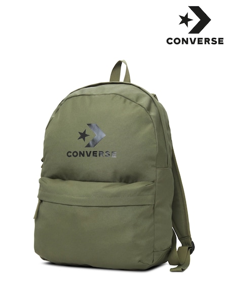 Converse Green Speed 3 Large Logo 100% Cotton Backpack (B00198) | $48